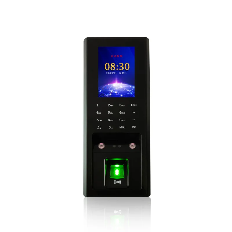 

2.8 Inch WIFI Biometric Recognition Face Time Attendance Fingerprint Reader EM & IC RFID Door Access Control system