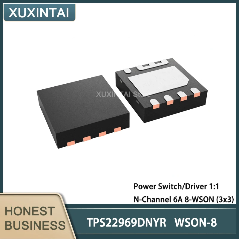 5Pcs/Lot TPS22969DNYR TPS22969 Power Switch/Driver 1:1 N-Channel 6A 8-WSON (3x3)
5Pcs/Lot TPS22969DNYR TPS22969 Power Switch/Driver 1:1 N-Channel 6A 8-WSON (3x3)