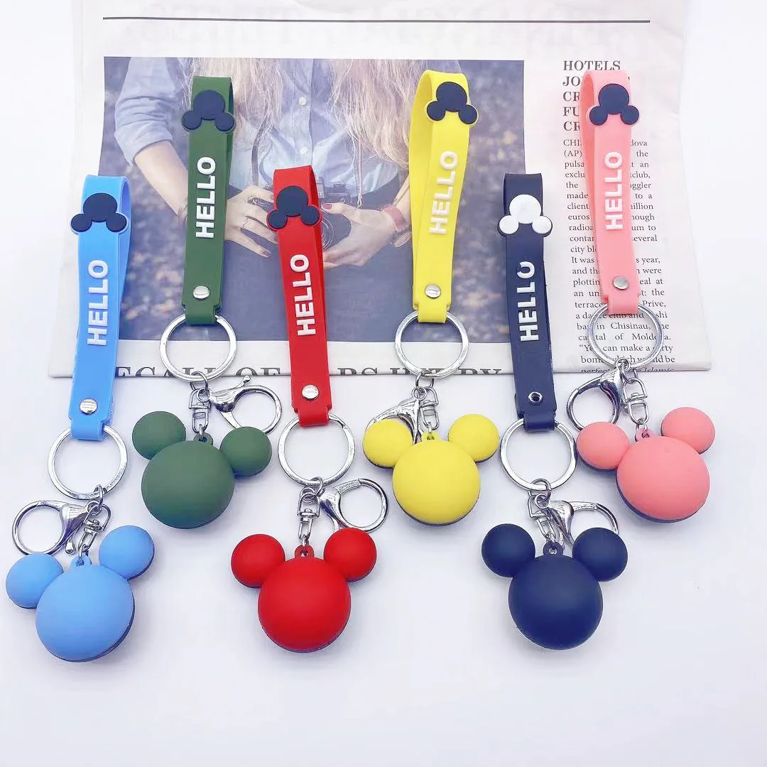 Exquisite Soft Rubber Mickey Head Keychain Cute Animal Figure Keyring Fashion Bag Accessories Ornament Key Chain
Exquisite Soft Rubber Mickey Head Keychain Cute Animal Figure Keyring Fashion Bag Accessories Ornament Key Chain