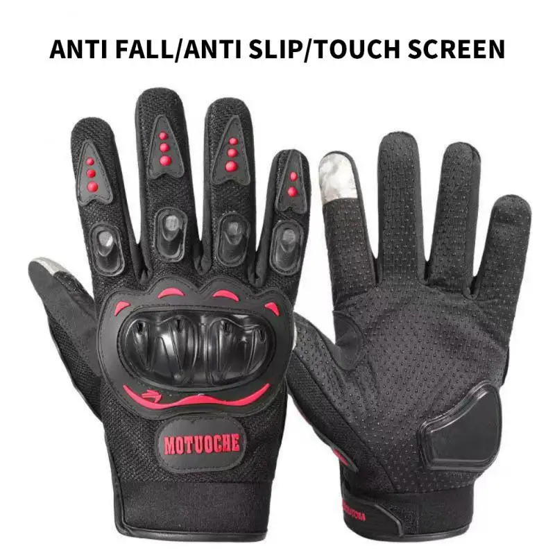 Breathable Motorcycle Gloves Anti Slip Touch Screen Outdoor Mittens Hard Shell Protective Gloves Riding Mittens Polyester
Breathable Motorcycle Gloves Anti Slip Touch Screen Outdoor Mittens Hard Shell Protective Gloves Riding Mittens Polyester
