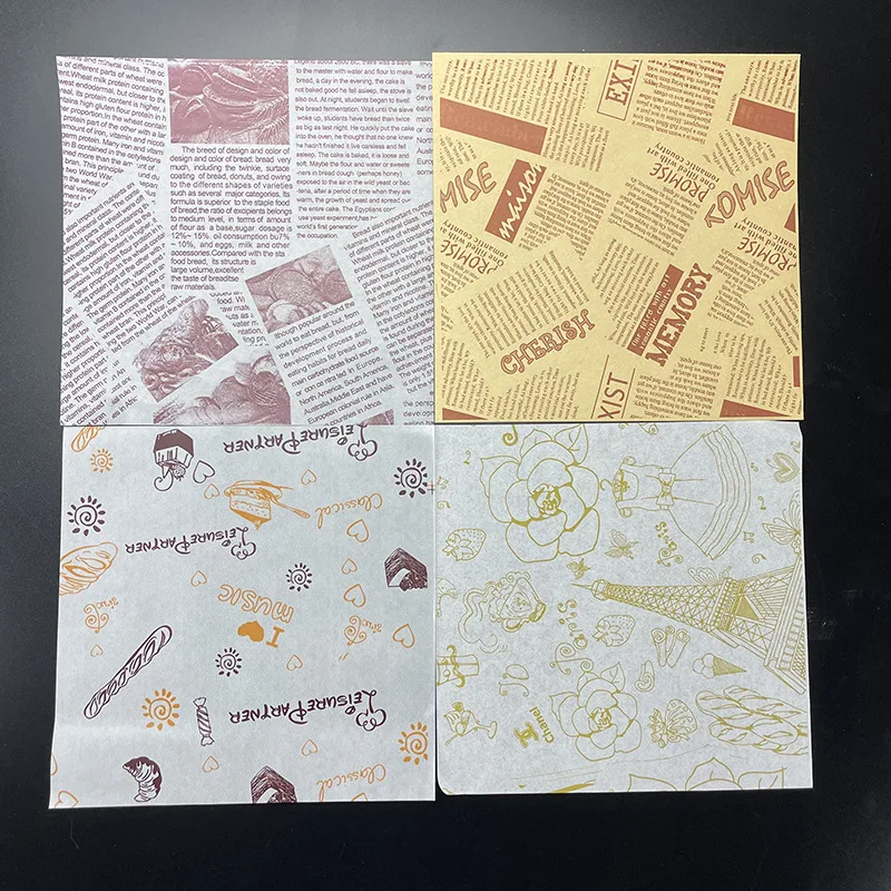 100Pcs/Lot Wax Paper Food Wrappers Wrapping Paper Food Grade Grease Paper For Bread Sandwich Burger Fries Oilpaper Baking Tools
100Pcs/Lot Wax Paper Food Wrappers Wrapping Paper Food Grade Grease Paper For Bread Sandwich Burger Fries Oilpaper Baking Tools