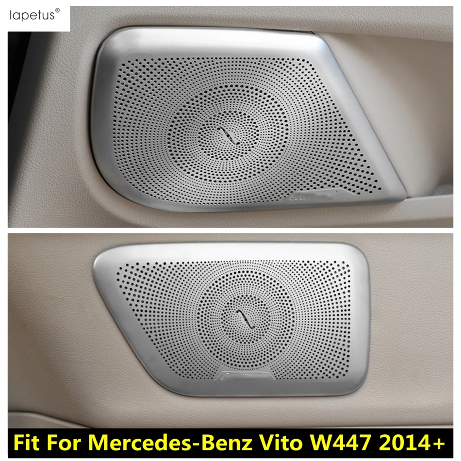 Stainless Steel Door Speaker Audio Loudspeaker Sound Frame Decor Cover Trim Accessories For Mercedes-Benz Vito W447 2014 - 2021
Stainless Steel Door Speaker Audio Loudspeaker Sound Frame Decor Cover Trim Accessories For Mercedes-Benz Vito W447 2014 - 2021