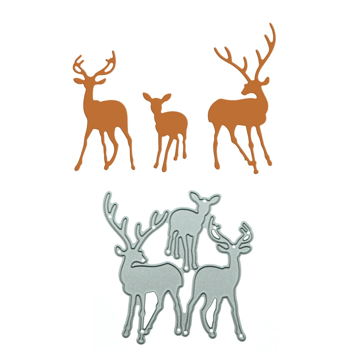 Deer Fawn Stag Pattern Metal Dies Cutter For Scrapbooking DIY Art Word Card Making Clipart Craft Paper Decorating Cutting Dies
Deer Fawn Stag Pattern Metal Dies Cutter For Scrapbooking DIY Art Word Card Making Clipart Craft Paper Decorating Cutting Dies