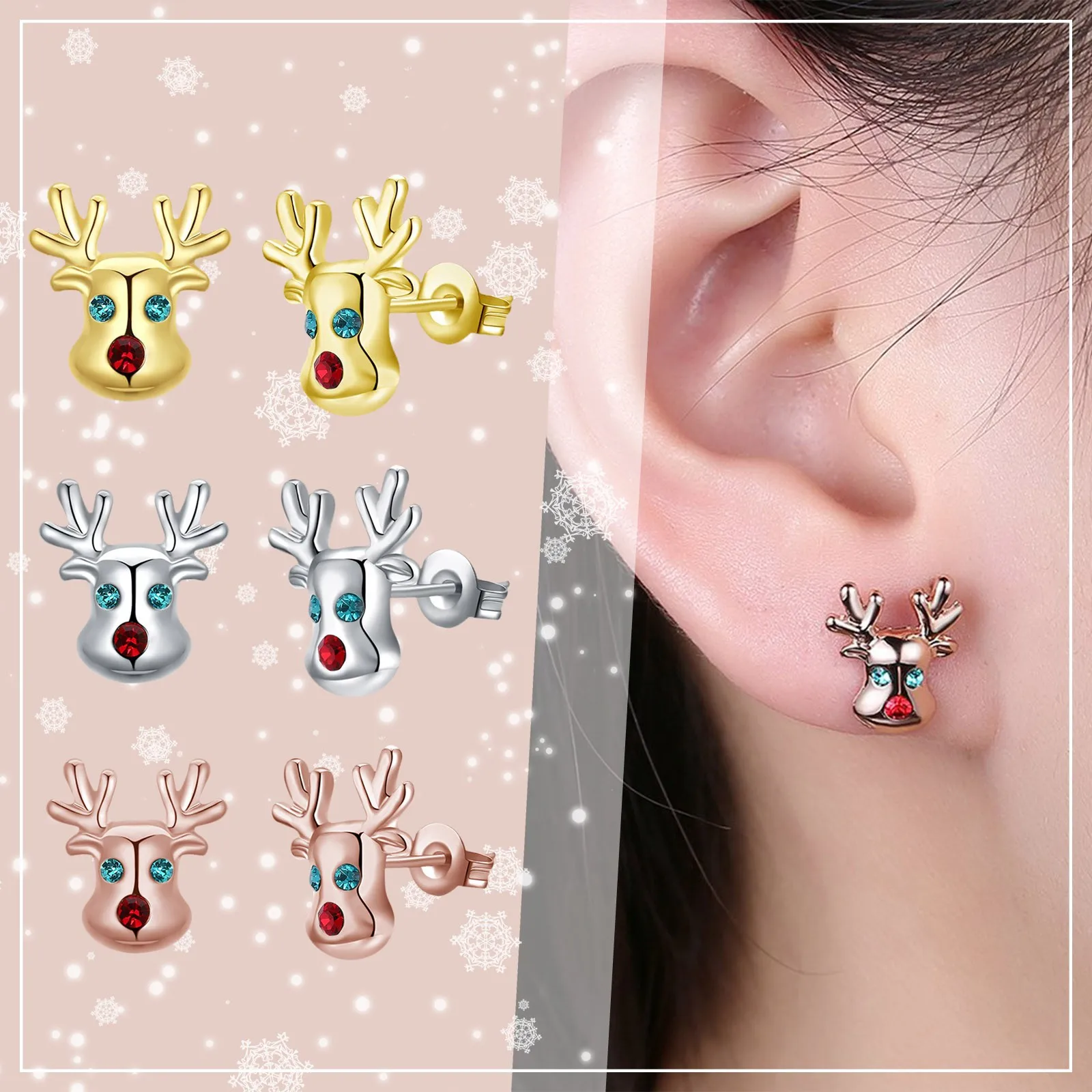 Серьги-гвоздики, милые маленькие серьги-гвоздики в виде животных, серьги в подарок для девушек и женщин, современные серьги
Серьги-гвоздики, милые маленькие серьги-гвоздики в виде животных, серьги в подарок для девушек и женщин, современные серьги