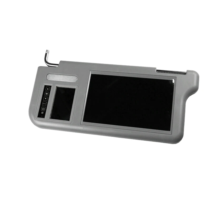 7 Inch Car Sunvisor Interior Rear View Mirror S n Lcd Monitor DVD/VCD/AV/TV Player Rear Camera(Left)Sun Visor
7 Inch Car Sunvisor Interior Rear View Mirror S n Lcd Monitor DVD/VCD/AV/TV Player Rear Camera(Left)Sun Visor