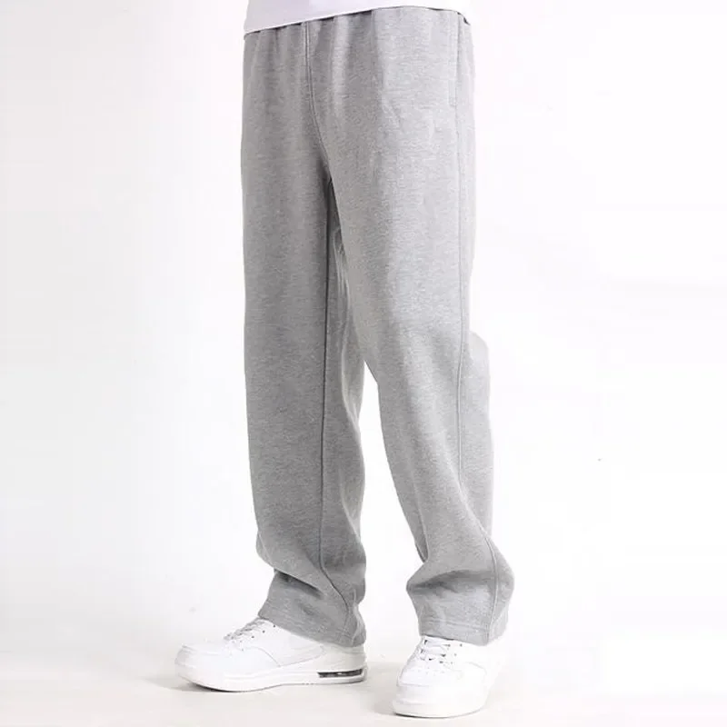 Spring Men Plus Size Solid Baggy Loose Elastic Cotton Sweatpants Casual Pants Autumn Straight Trousers H02
Spring Men Plus Size Solid Baggy Loose Elastic Cotton Sweatpants Casual Pants Autumn Straight Trousers H02