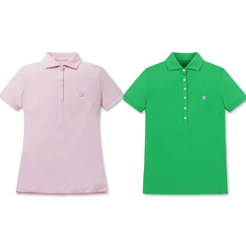 Golf Clothing Women's Short Sleeved T-shirt Summer New Outdoor Sports Breathable Quick Drying Polo Shirt
Golf Clothing Women's Short Sleeved T-shirt Summer New Outdoor Sports Breathable Quick Drying Polo Shirt