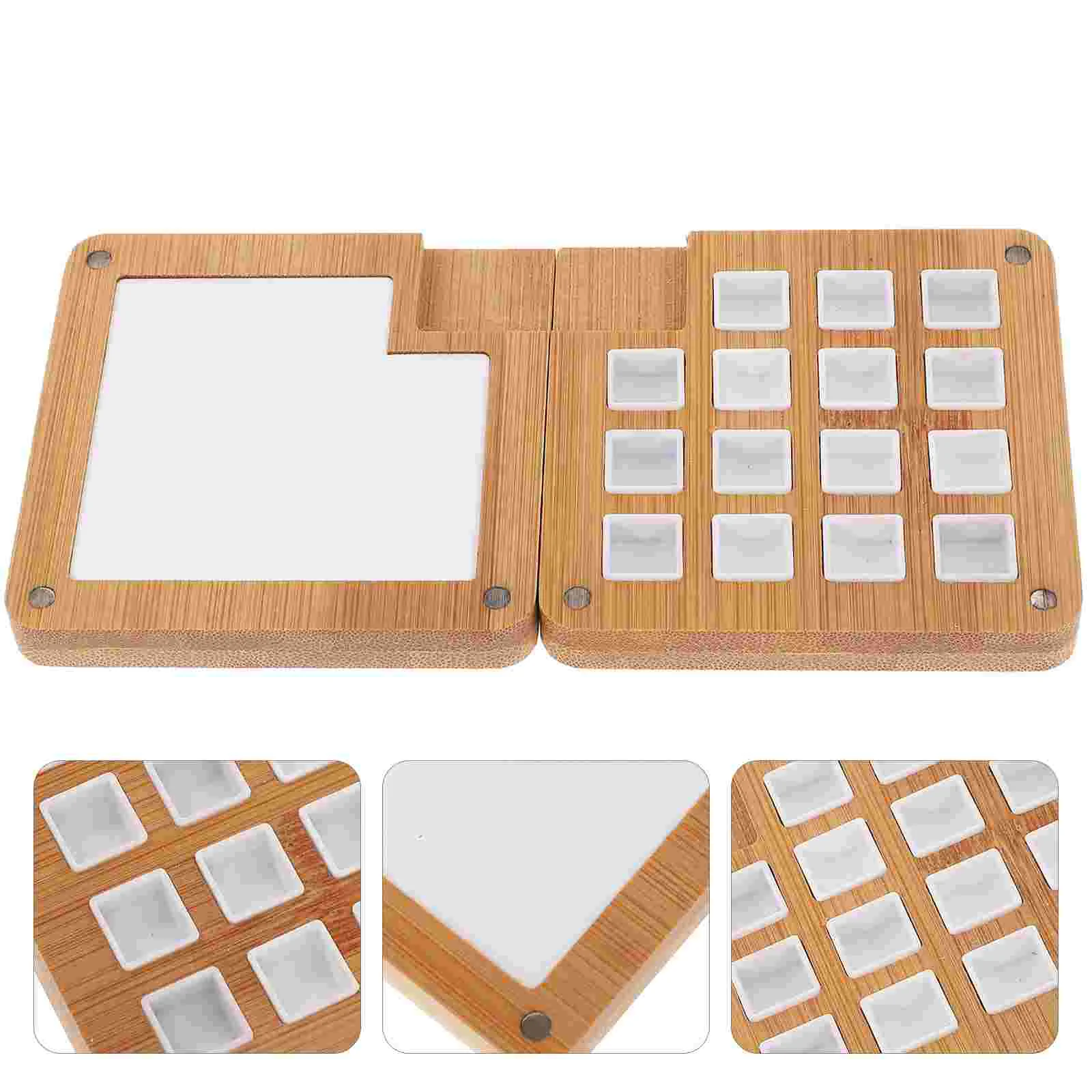 Watercolor Empty Box Wooden Travel Sketchbook Case Tins Pallet Portable Mini Pigment Lid Colour Pocket
Watercolor Empty Box Wooden Travel Sketchbook Case Tins Pallet Portable Mini Pigment Lid Colour Pocket
