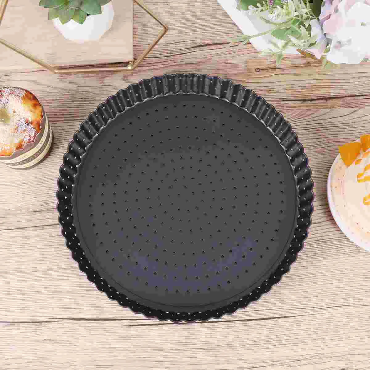 Pizza Pan Baking Tray Ovenround Trays Non Sticksteel Holes Large Tart Tools Dishes Screen Mesh Punched Doughset Quiche Tool
Pizza Pan Baking Tray Ovenround Trays Non Sticksteel Holes Large Tart Tools Dishes Screen Mesh Punched Doughset Quiche Tool