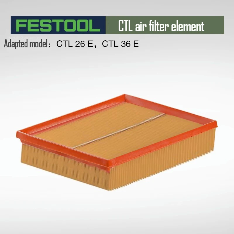 Фильтрующий элемент FESTOOL Оригинальный аксессуар для пылесоса FESTOOL CTL 26/36 E
Фильтрующий элемент FESTOOL Оригинальный аксессуар для пылесоса FESTOOL CTL 26/36 E