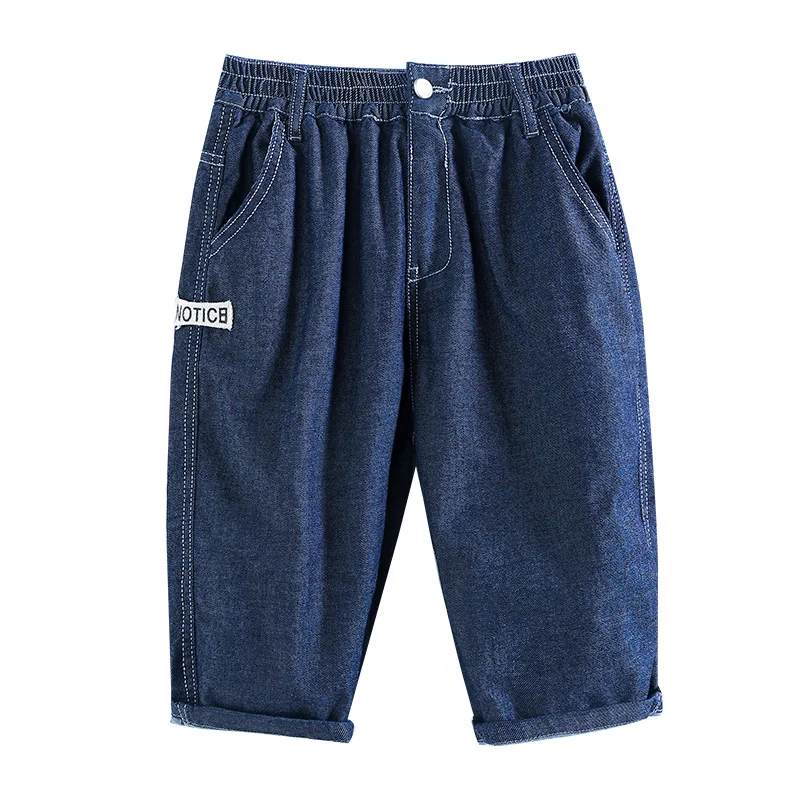 Boys Short Jeans Summer New Fashion Casual Loose Straight Stretch Denim Shorts Teenage Boys Clothing Jeans for Boys 6-14 Years
Boys Short Jeans Summer New Fashion Casual Loose Straight Stretch Denim Shorts Teenage Boys Clothing Jeans for Boys 6-14 Years