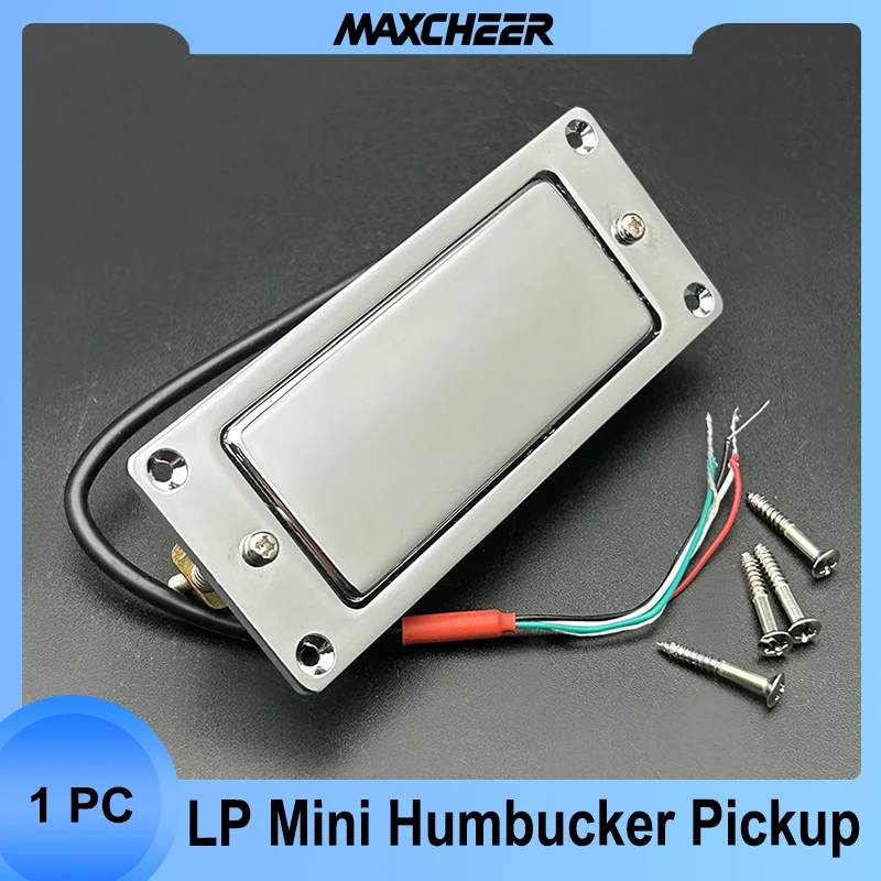 Mini Humbucker 68X29MM Sealed Electric Guitar Pickup Neck&Bridge Coil Splitting Pickup for LP Guitar Black/Chrome
Mini Humbucker 68X29MM Sealed Electric Guitar Pickup Neck&Bridge Coil Splitting Pickup for LP Guitar Black/Chrome