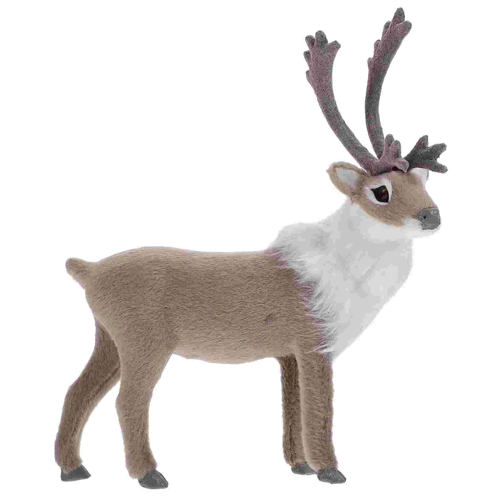 Deer Christmas Ornament Home Decor Xmas Animal Decorations Figurines Adornment Imitation Toppers Props Model Simulation Elk
Deer Christmas Ornament Home Decor Xmas Animal Decorations Figurines Adornment Imitation Toppers Props Model Simulation Elk