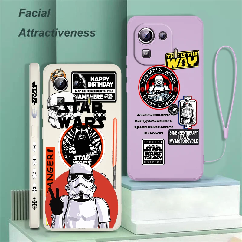 Fashion Knight Star Wars Phone Case For Xiaomi 12 11 11i 11T 10T 9 SE Ultra Lite Poco X4 M4 F4 GT Pro Liquid Left Rope Funda
Fashion Knight Star Wars Phone Case For Xiaomi 12 11 11i 11T 10T 9 SE Ultra Lite Poco X4 M4 F4 GT Pro Liquid Left Rope Funda