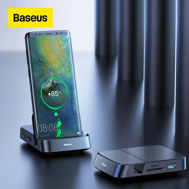 Док-станция Baseus с USB-портом USB 3 0 для Samsung S20 Note 20 | Компьютеры и офис