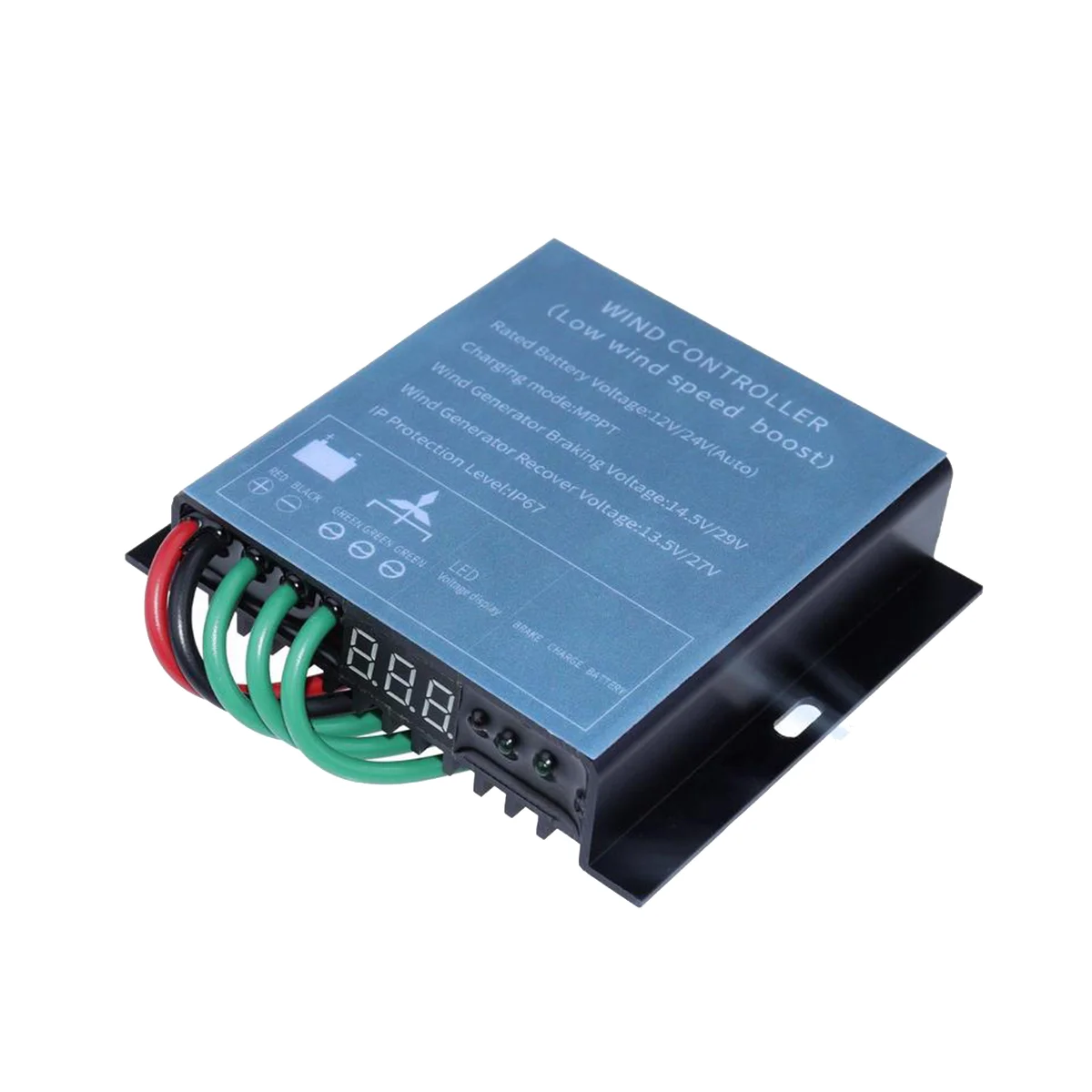Wind Driven Generator Controller 12/24V 800W MPPT Wind Charge Controller Wind Turbine Generator Controller with Monitor
Wind Driven Generator Controller 12/24V 800W MPPT Wind Charge Controller Wind Turbine Generator Controller with Monitor