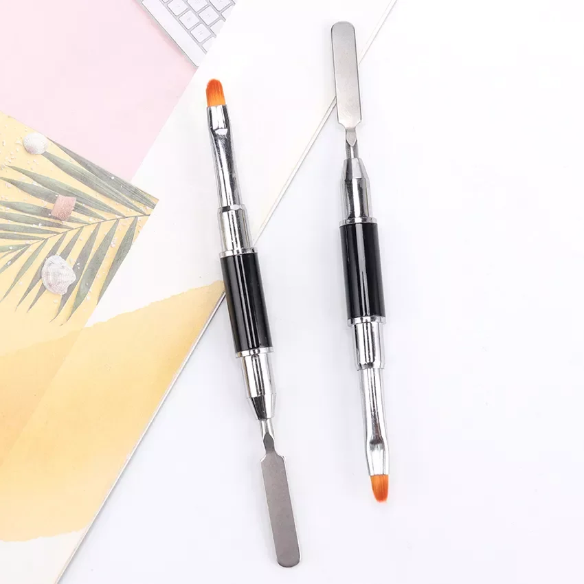 1PC Dual Ended Nail Art Acrylic UV Gel Extension Builder Flower Painting Pen Brush UV Gel Remover Spatula Stick Manicure Tool
1PC Dual Ended Nail Art Acrylic UV Gel Extension Builder Flower Painting Pen Brush UV Gel Remover Spatula Stick Manicure Tool