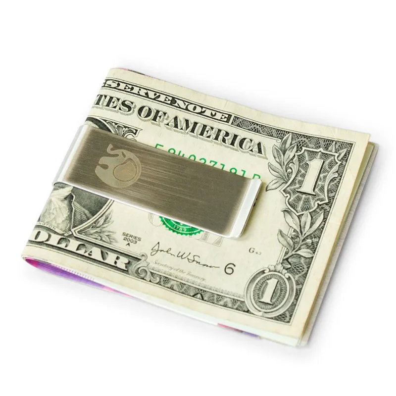 1PC High Quality Stainless Steel Metal Money Clip Fashion Simple Silver Dollar Cash Clamp Holder Wallet For Men Women
1PC High Quality Stainless Steel Metal Money Clip Fashion Simple Silver Dollar Cash Clamp Holder Wallet For Men Women