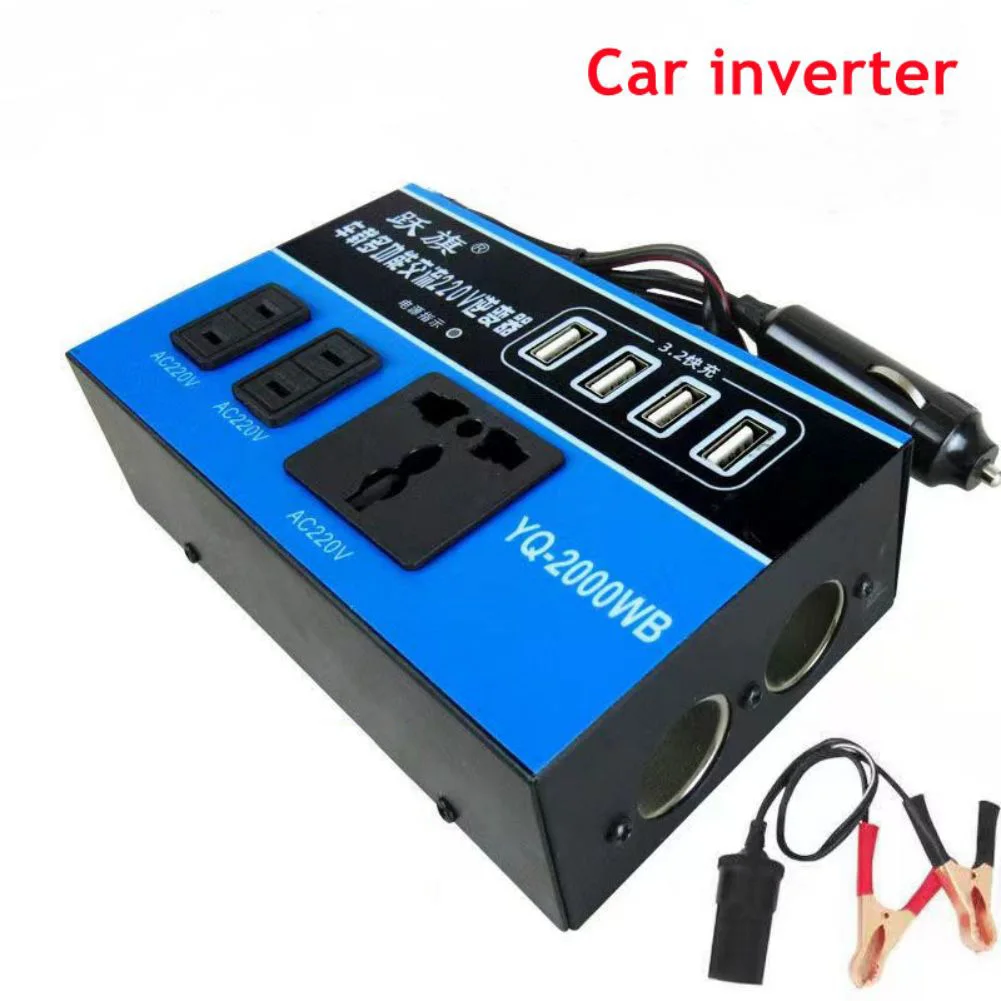 Converter Power Inverter DC 12V/24V To AC 220V Overcurrent Protection Overload Protection Trip 1500W Peak Accessories
Converter Power Inverter DC 12V/24V To AC 220V Overcurrent Protection Overload Protection Trip 1500W Peak Accessories