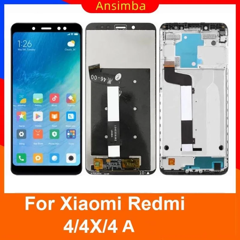 Качественный Новый ЖК-дисплей для XIAOMI Redmi 4A 4X ЖК-сенсорная панель стекло дигитайзер замена в сборе инструмент для ремонта
Качественный Новый ЖК-дисплей для XIAOMI Redmi 4A 4X ЖК-сенсорная панель стекло дигитайзер замена в сборе инструмент для ремонта