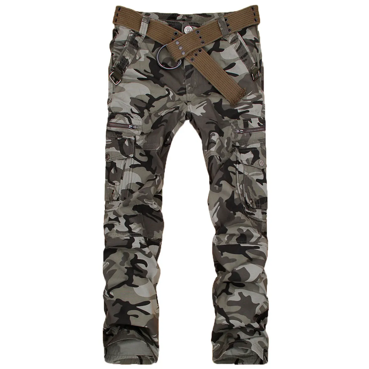 Men's Casual Straight Cargo Pants Fashion Slim Cotton Multi-pocket Washed Camouflage Trousers Casual Sports Pants
Men's Casual Straight Cargo Pants Fashion Slim Cotton Multi-pocket Washed Camouflage Trousers Casual Sports Pants