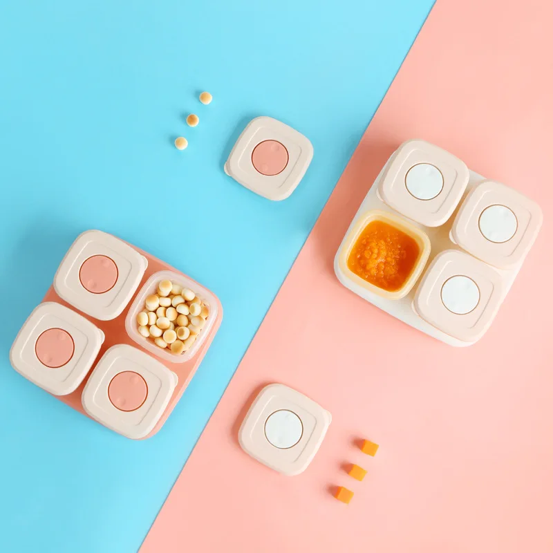 4 Pcs 120ml infant feeding storage portable food freezer fresh cup baby food storage box toddle snacks container
4 Pcs 120ml infant feeding storage portable food freezer fresh cup baby food storage box toddle snacks container