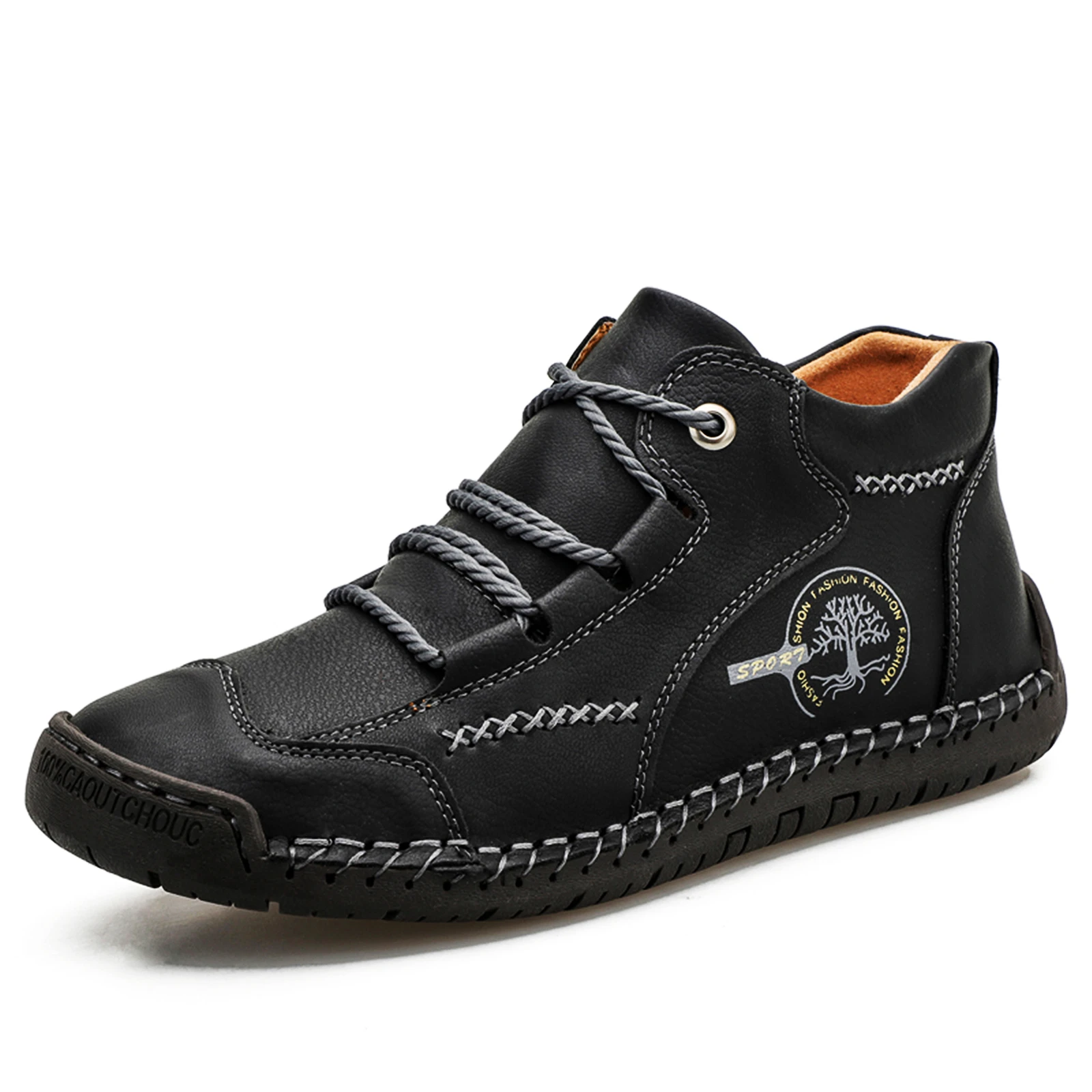Men Shoes Comfy Ankle Boots Hand Stitching Casual Men Loafers Soft Sole Breathable Flats Shoes
Men Shoes Comfy Ankle Boots Hand Stitching Casual Men Loafers Soft Sole Breathable Flats Shoes