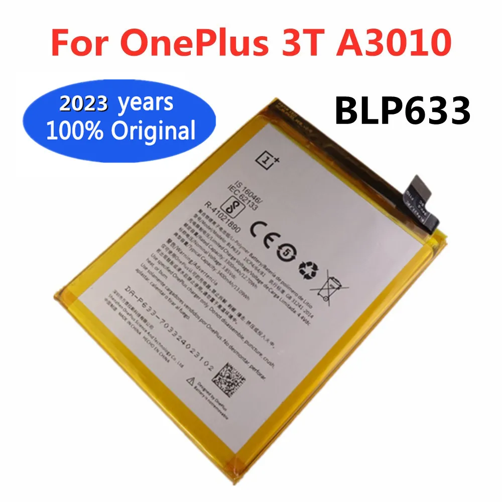 2023 год оригинальный BLP633 3400 мАч 1 + Сменный аккумулятор для Oneplus 3T A3010 / One Plus 3T, аккумуляторы для смартфона
2023 год оригинальный BLP633 3400 мАч 1 + Сменный аккумулятор для Oneplus 3T A3010 / One Plus 3T, аккумуляторы для смартфона