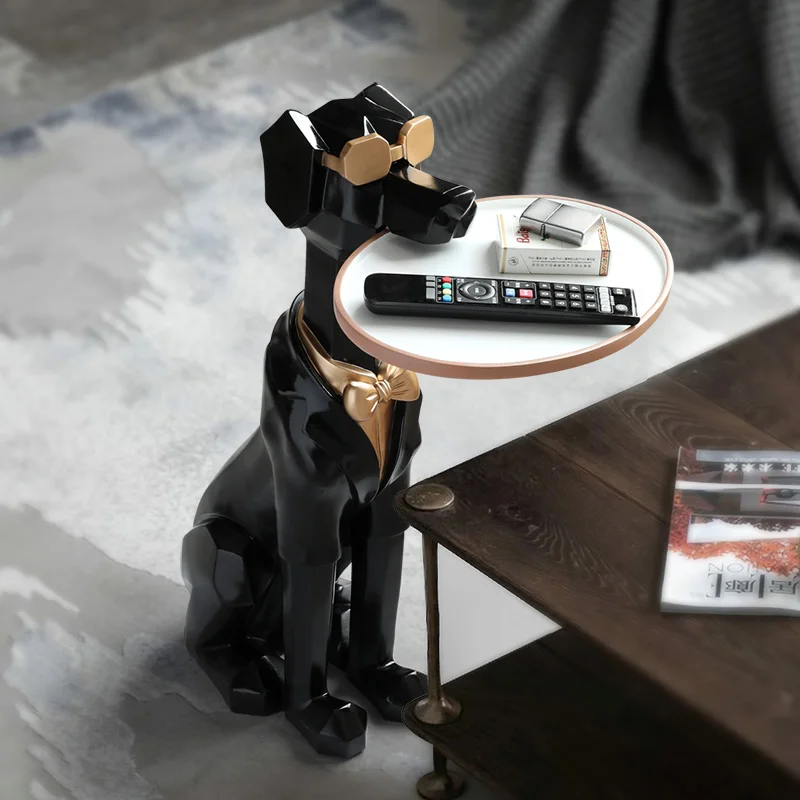 Cute Dog Sculpture with Tray holder Home decor sculpture modern art Dog statue ornaments room decor sculpture modern art
Cute Dog Sculpture with Tray holder Home decor sculpture modern art Dog statue ornaments room decor sculpture modern art