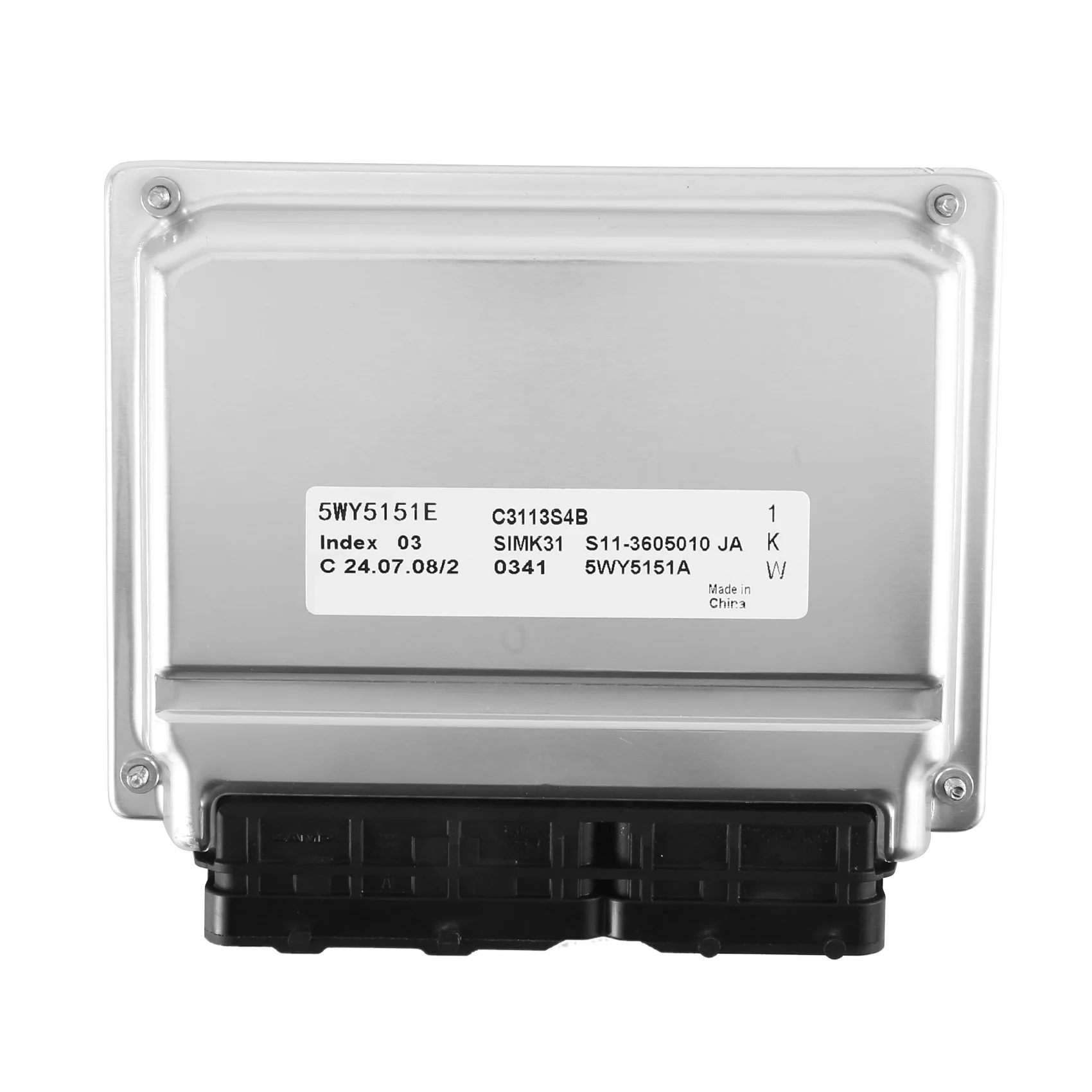 Компьютер для автомобильного двигателя 5WY5151E, ECU для Chery QQ, автомобильные аксессуары
Компьютер для автомобильного двигателя 5WY5151E, ECU для Chery QQ, автомобильные аксессуары