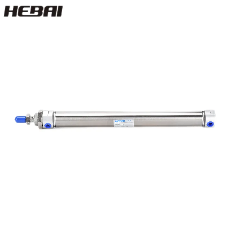 HEBAI Pneumatic high quality stainless steel mini cylinder MA20 bore flat tail 100/125/140/150/180/200mm mini pneumatic cylinder
HEBAI Pneumatic high quality stainless steel mini cylinder MA20 bore flat tail 100/125/140/150/180/200mm mini pneumatic cylinder