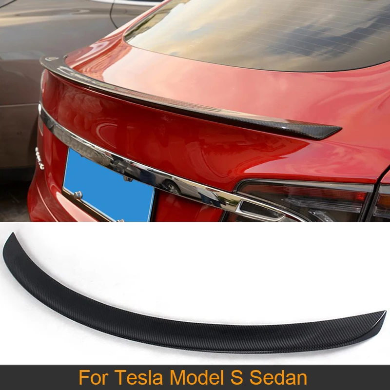 Gloss/Matte Carbon Fiber Rear Trunk Spoiler Wing For Tesla Model S Sedan 4 Door 2012-2019 Rear Trunk Boot Lid Wing Spoiler FRP
Gloss/Matte Carbon Fiber Rear Trunk Spoiler Wing For Tesla Model S Sedan 4 Door 2012-2019 Rear Trunk Boot Lid Wing Spoiler FRP