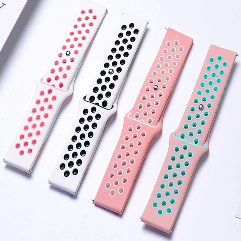 Sport Watch band For Amazfit GTS 4-3-2e Mini/GTR 4-3-Pro-2 47mm/GTR 2e/stratos 3 silicone Bracelet bip-U-S-3 pro 20mm 22mm strap
Sport Watch band For Amazfit GTS 4-3-2e Mini/GTR 4-3-Pro-2 47mm/GTR 2e/stratos 3 silicone Bracelet bip-U-S-3 pro 20mm 22mm strap