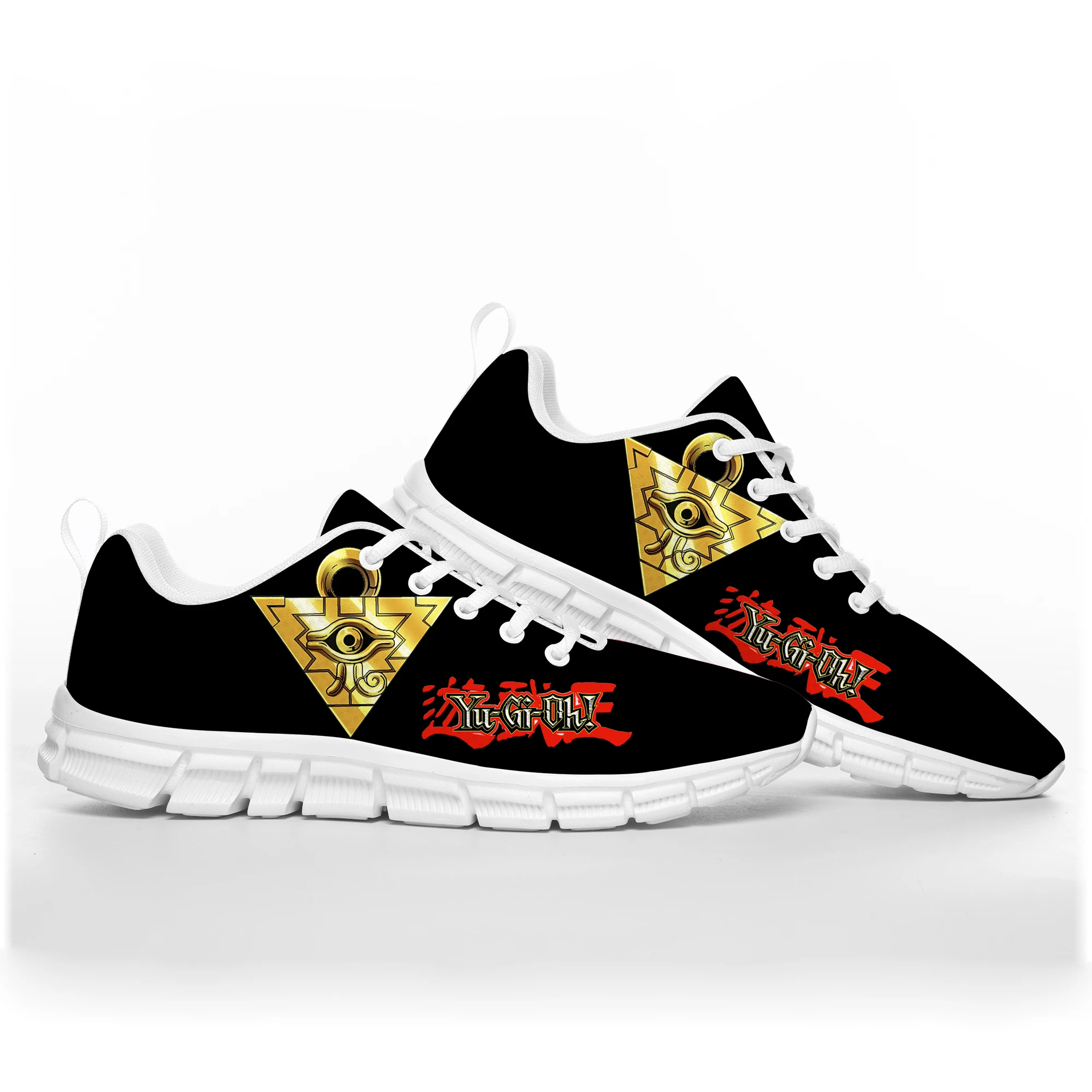 

Anime Yu-Gi-Oh Yami Mutou Duel Monster Card Sports Shoes Mens Womens Teenager Kids Children Sneakers Casual Custom Couple Shoes