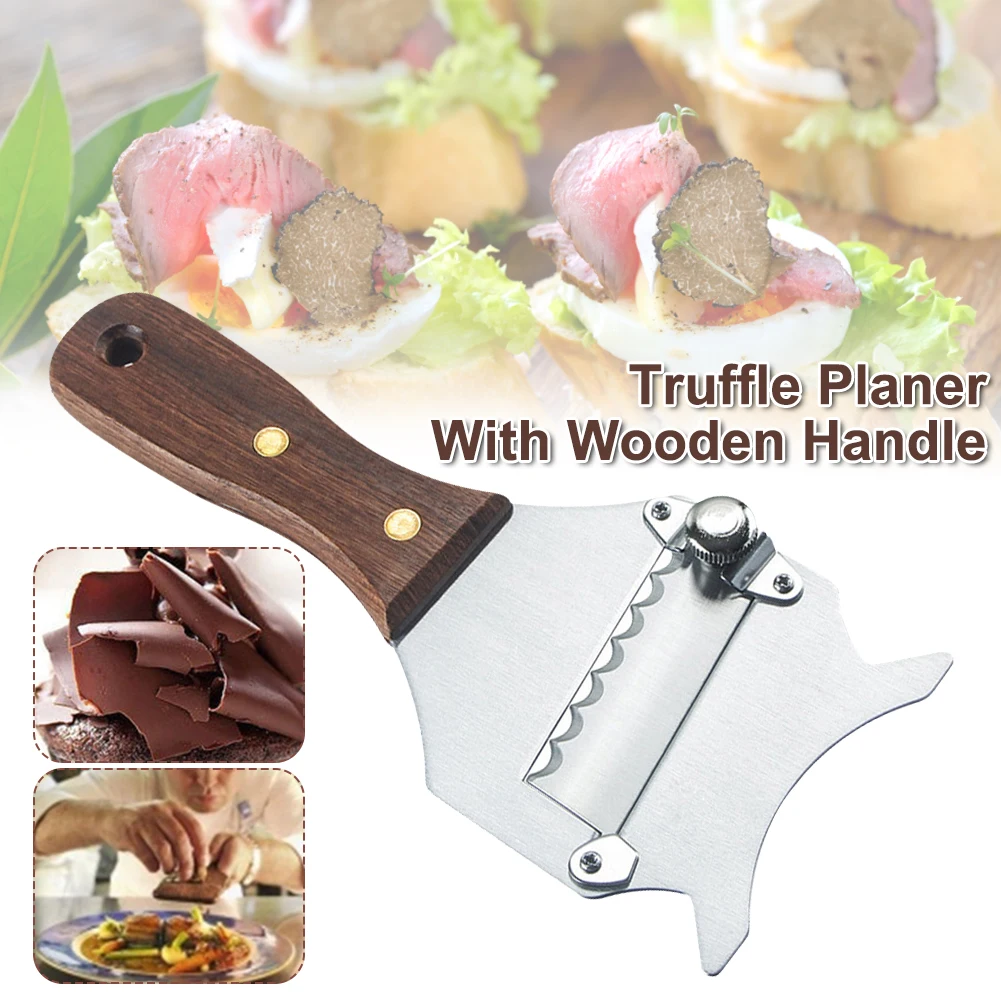 New Adjustable Stainless Steel Truffle Slicer Cheese Chocolate Truffle Shaver Cutter Grater Wood Household Kitchen Baking Tools
New Adjustable Stainless Steel Truffle Slicer Cheese Chocolate Truffle Shaver Cutter Grater Wood Household Kitchen Baking Tools