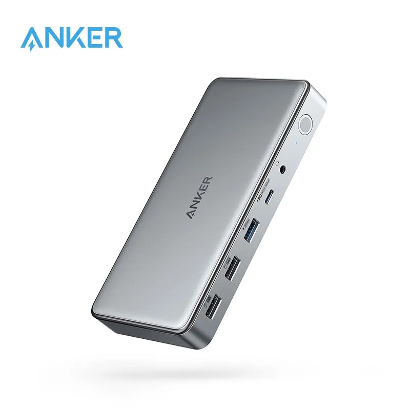 Anker 563 USB-C Docking Station 10-in-1 Triple Display Docking Adapter for M1 MacBooks Dual HDMI & DisplayPort 100W
Anker 563 USB-C Docking Station 10-in-1 Triple Display Docking Adapter for M1 MacBooks Dual HDMI & DisplayPort 100W