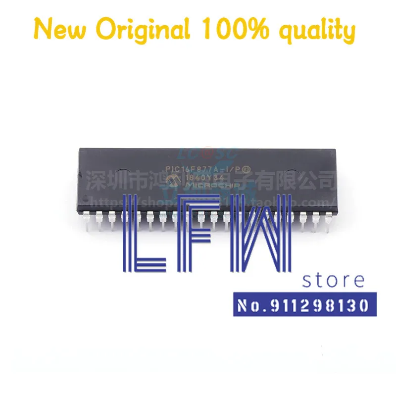 5pcs/lot PIC16F877A-I/P PIC16F877 16F877 DIP-40 CMOS Chipset 100% New&Original In Stock
5pcs/lot PIC16F877A-I/P PIC16F877 16F877 DIP-40 CMOS Chipset 100% New&Original In Stock