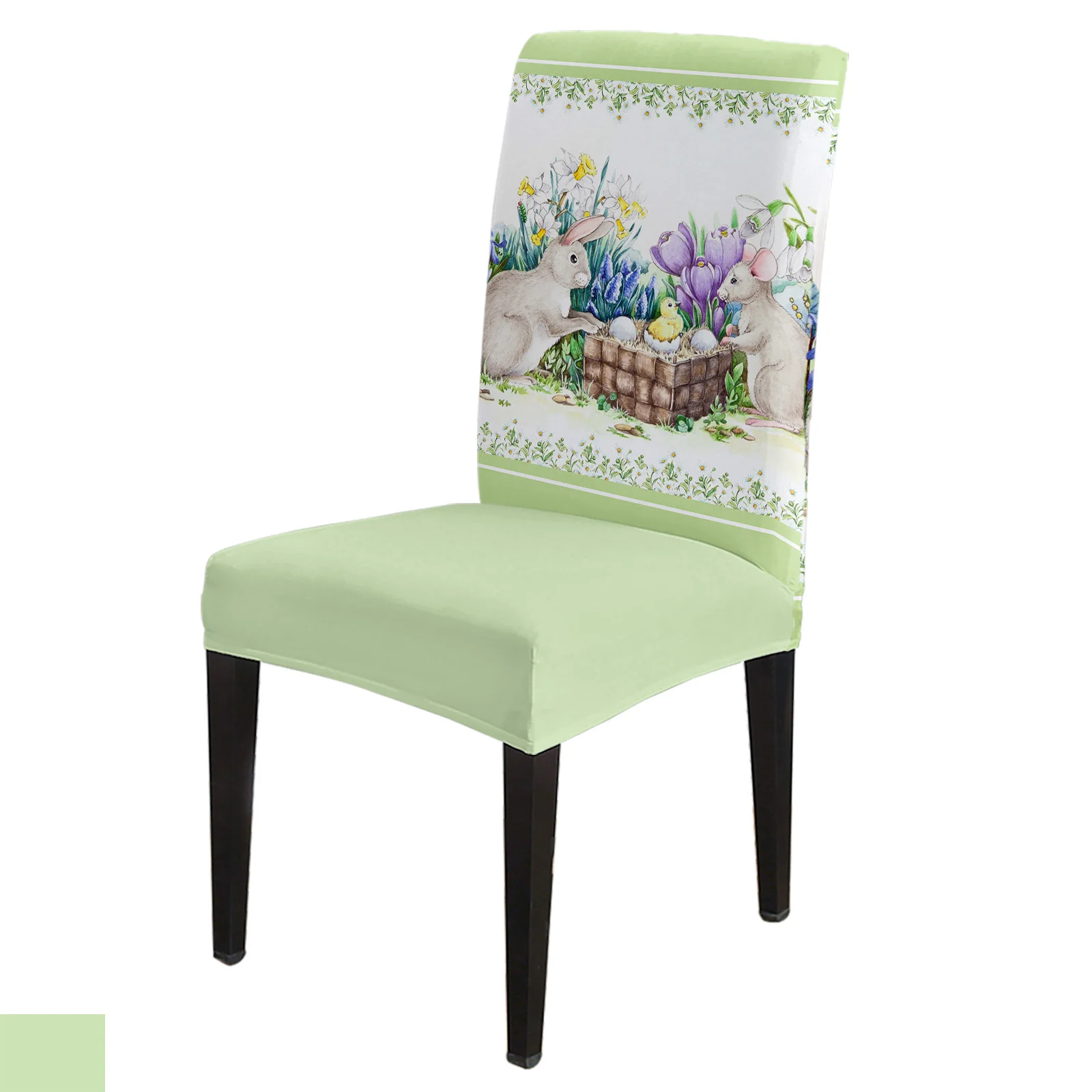 Easter Bunny Mouse Daisy Flower Dining Chair Cover Spandex Elastic Chair Covers for Wedding Hotel Banquet Dining Room
Easter Bunny Mouse Daisy Flower Dining Chair Cover Spandex Elastic Chair Covers for Wedding Hotel Banquet Dining Room