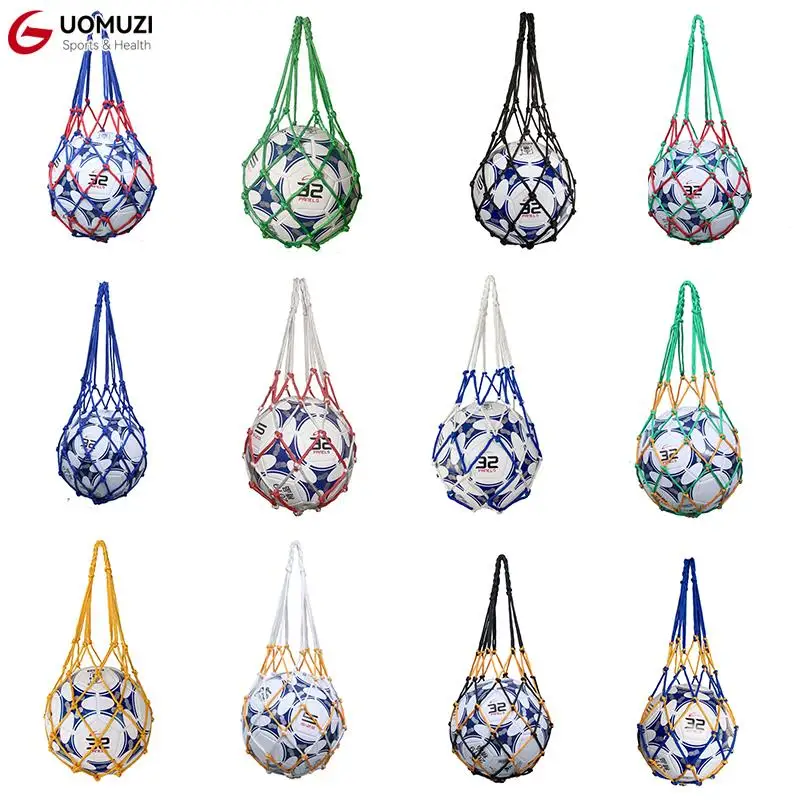 Football Net Bag Nylon Bold Storage Bag Single Ball Carry Portable Equipment Outdoor Sports Soccer Basketball Volleyball Bag
Football Net Bag Nylon Bold Storage Bag Single Ball Carry Portable Equipment Outdoor Sports Soccer Basketball Volleyball Bag