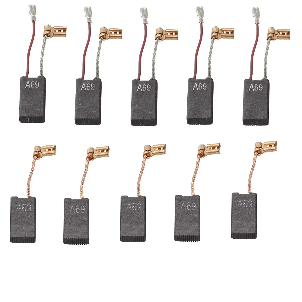 10pcs Carbon Brushes For 11235EVS 11241EVS 11248EVS (0611235739) Rotary Hammer SDS-max Demolition Hammer Power Tool Access
10pcs Carbon Brushes For 11235EVS 11241EVS 11248EVS (0611235739) Rotary Hammer SDS-max Demolition Hammer Power Tool Access