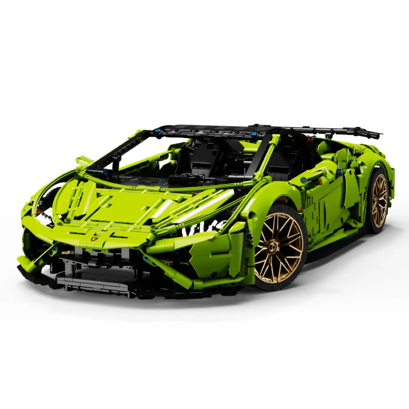 Technical Cars Lambo Huracon EVO MOC Bricks Sports Racing Car Block Toys for Boys Gifts for Kids Model Building Kits for Adults
Technical Cars Lambo Huracon EVO MOC Bricks Sports Racing Car Block Toys for Boys Gifts for Kids Model Building Kits for Adults