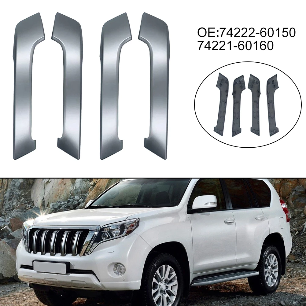 For Toyota 2010-2017 Car Interior Front Rear Door Handle Trim Decoration Cover For Land 150 2010-2017 For Cruiser 150 2010-
For Toyota 2010-2017 Car Interior Front Rear Door Handle Trim Decoration Cover For Land 150 2010-2017 For Cruiser 150 2010-