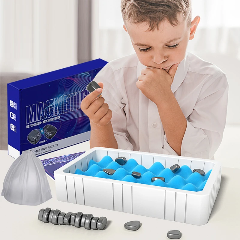 Kids Montessori Magnetic Chess Magnet Chess Table Games Logical Thinking Training Interactive Toy For Boy Girl Chess Board Games
Kids Montessori Magnetic Chess Magnet Chess Table Games Logical Thinking Training Interactive Toy For Boy Girl Chess Board Games