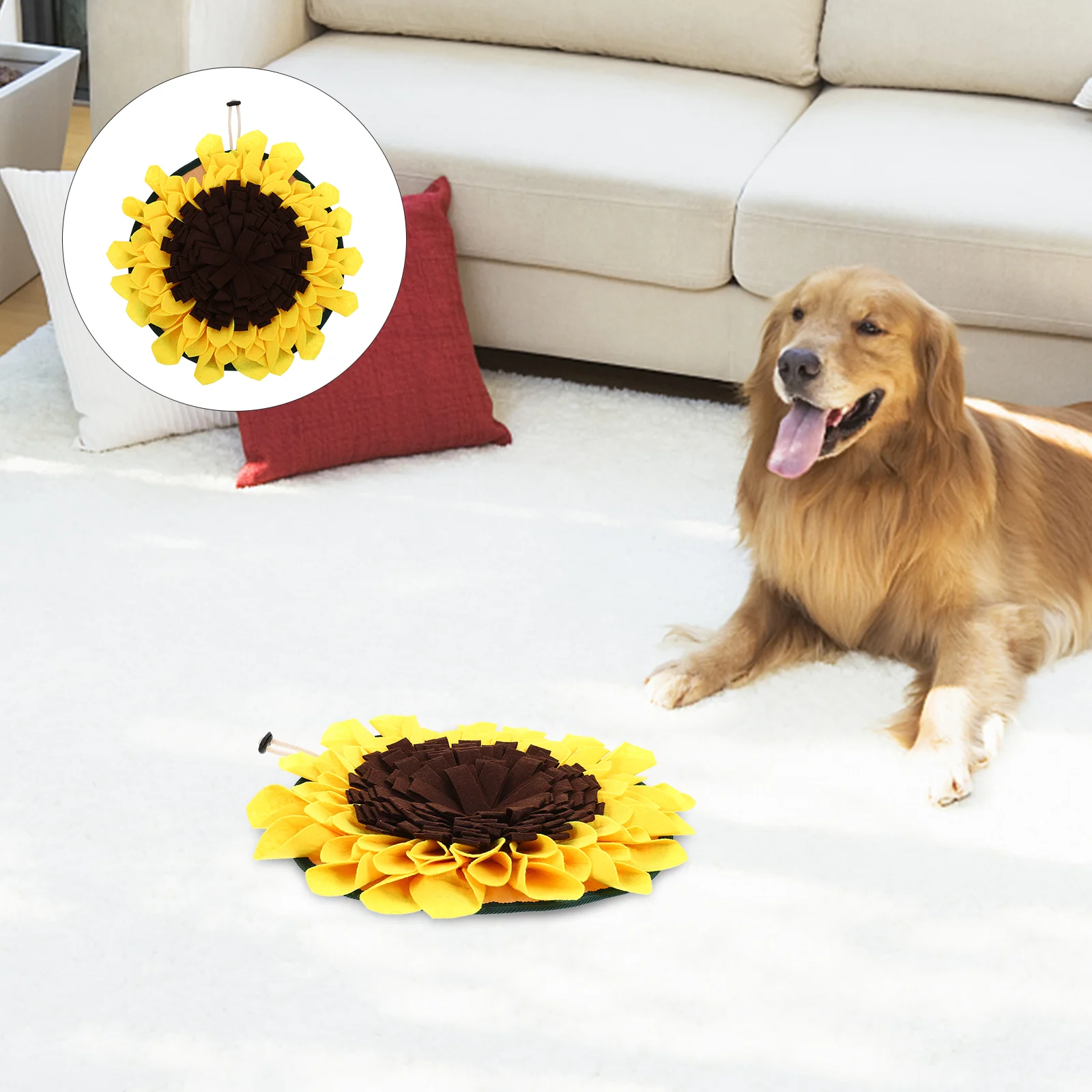 Dog Mat Fun Dog Sniff Training Dog Snuffle Pad Dog Snuffle Puzzle Mat Dog Sniffing Mat Puppy Snuffle Bowl
Dog Mat Fun Dog Sniff Training Dog Snuffle Pad Dog Snuffle Puzzle Mat Dog Sniffing Mat Puppy Snuffle Bowl