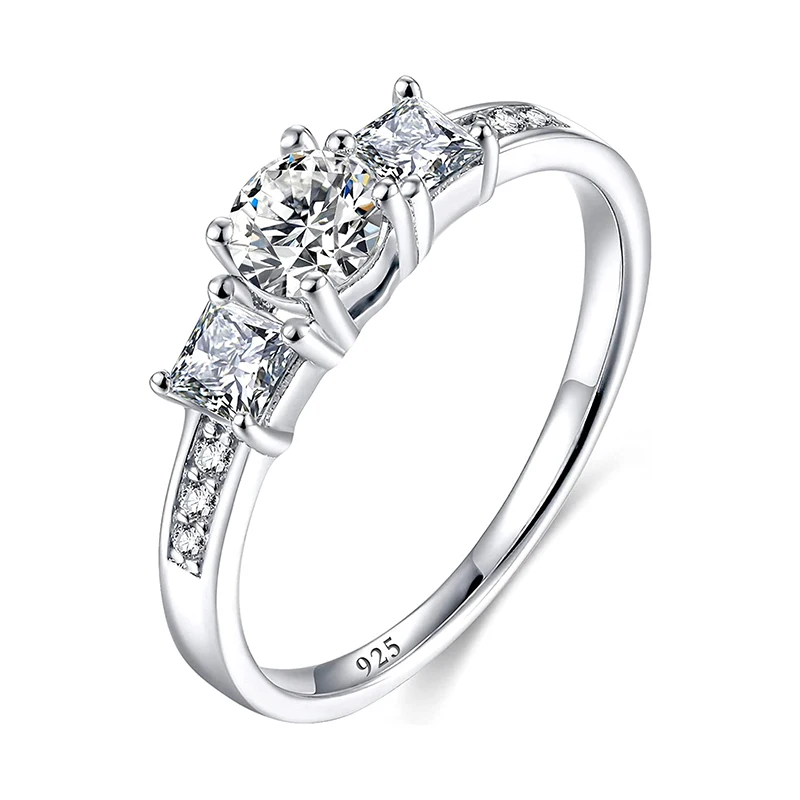 EAMTI 2mm 925 Sterling Silver Engagement Ring for Women Cubic Zirconia Wedding Band Size 4-10
EAMTI 2mm 925 Sterling Silver Engagement Ring for Women Cubic Zirconia Wedding Band Size 4-10