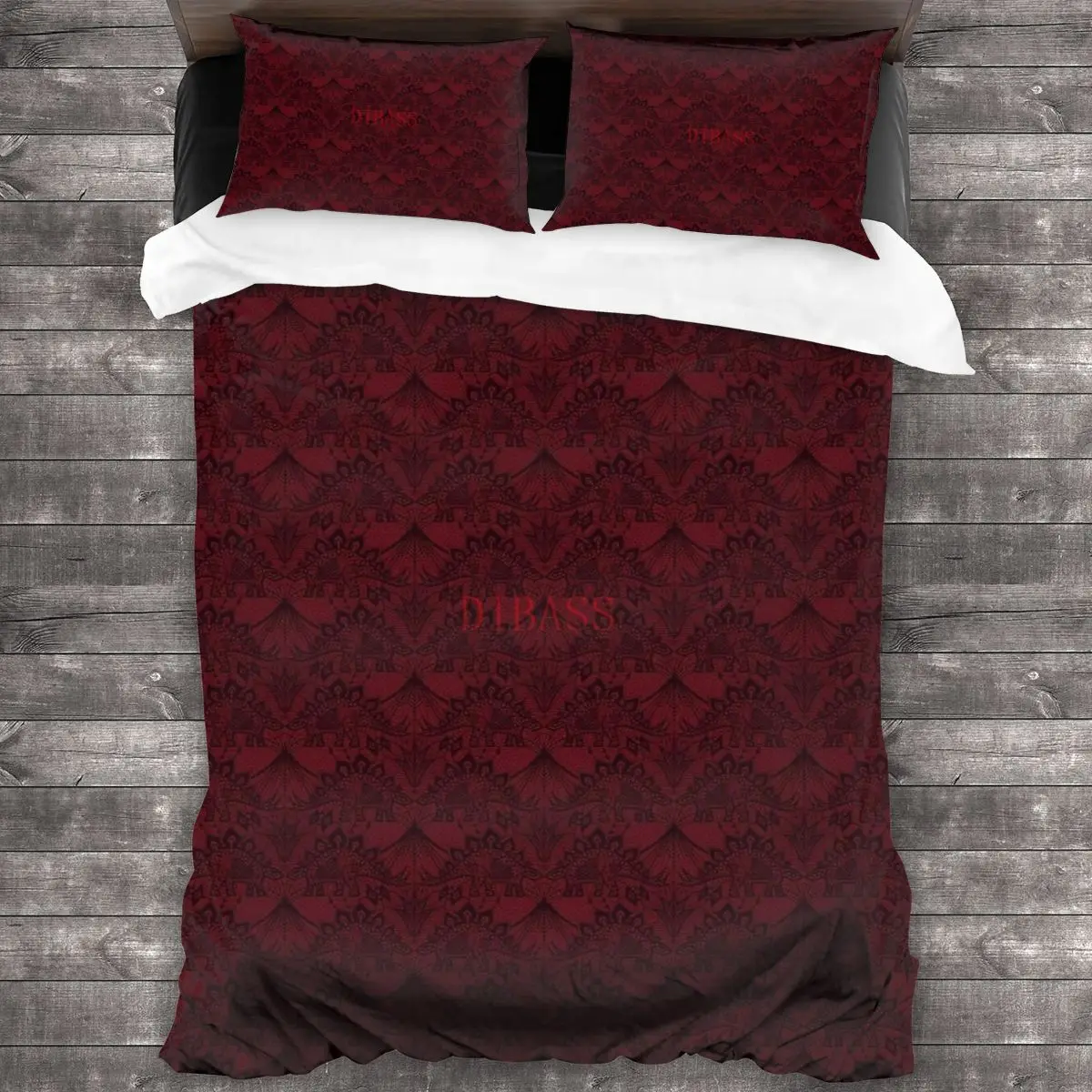 Stegosaurus Lace - Burgundy Soft Microfiber Comforter Set with 2 Pillowcase, Quilt Cover With Zipper Closure
Stegosaurus Lace - Burgundy Soft Microfiber Comforter Set with 2 Pillowcase, Quilt Cover With Zipper Closure