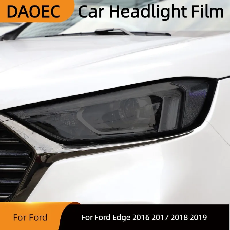 For Ford Edge 2016 2017 2018 2019 Car Headlight Protection Tint Film Smoke Black Transparent TPU Front Light Sticker Accessories
For Ford Edge 2016 2017 2018 2019 Car Headlight Protection Tint Film Smoke Black Transparent TPU Front Light Sticker Accessories