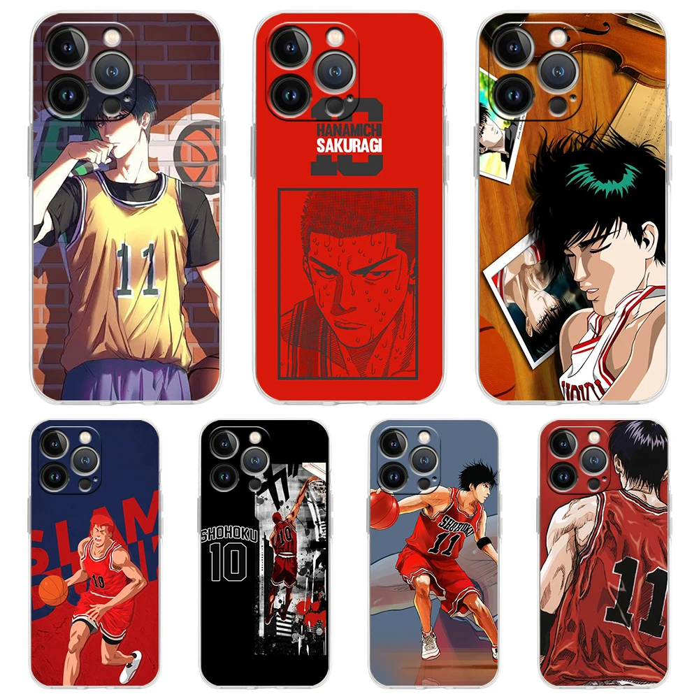 Slam Dunk Anime Transparent Bag Phone Case Cover for iPhone 14 13 12 11 Pro Max X XS Max 14 7 8 Plus Shockproof Soft Shell Coque
Slam Dunk Anime Transparent Bag Phone Case Cover for iPhone 14 13 12 11 Pro Max X XS Max 14 7 8 Plus Shockproof Soft Shell Coque
