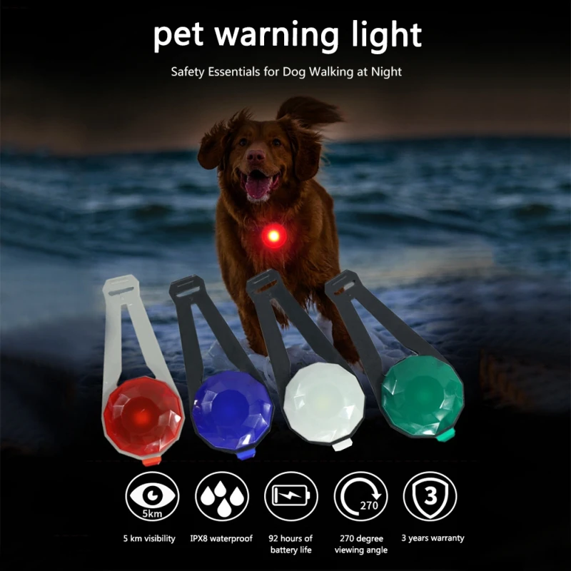 Night Safety Dog Collar Glowing Pendant LED Flash Lights Pet Leads Collar Accessories Glow In The Dark Bright Dog Necklace
Night Safety Dog Collar Glowing Pendant LED Flash Lights Pet Leads Collar Accessories Glow In The Dark Bright Dog Necklace