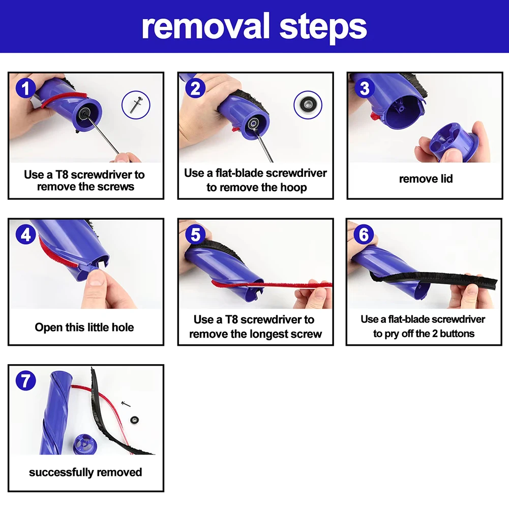 4pcs Plush Strips For Dyson V6 V7 V8 V10 Vacuum Cleaner Part Rolling Brush Strips And Screwdriver Sweeper Plush Strips Attachmen
4pcs Plush Strips For Dyson V6 V7 V8 V10 Vacuum Cleaner Part Rolling Brush Strips And Screwdriver Sweeper Plush Strips Attachmen